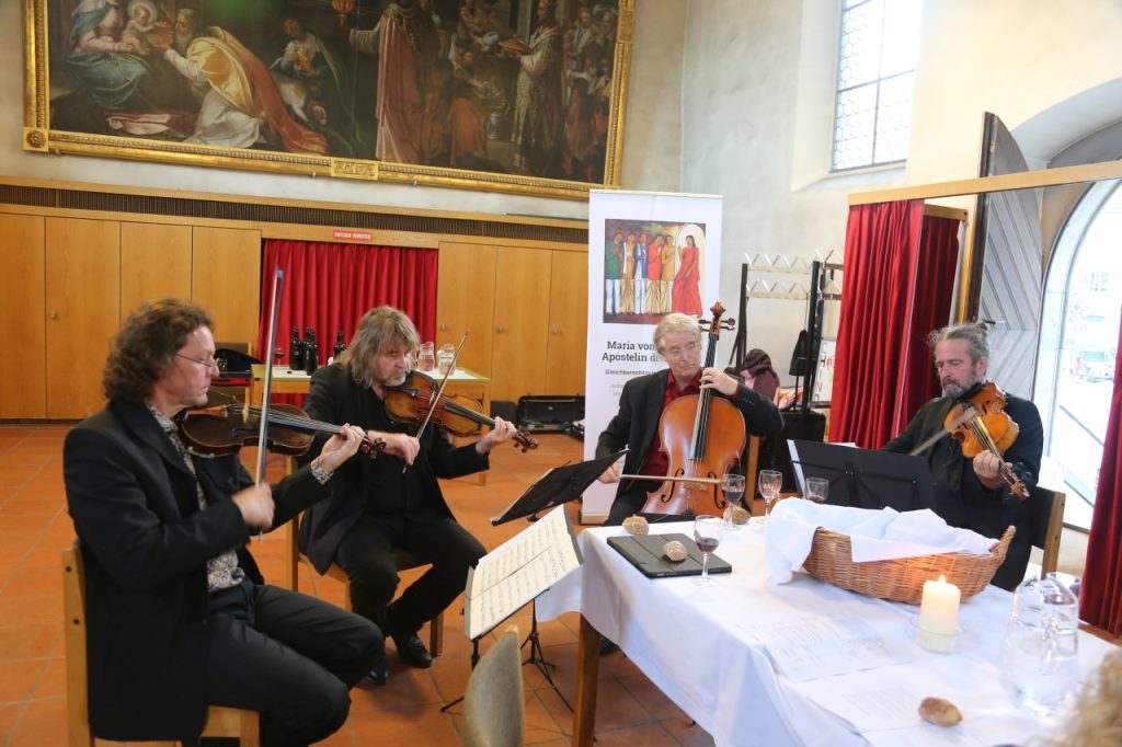 String Spring Quartett an der Maria von Magdala Feier